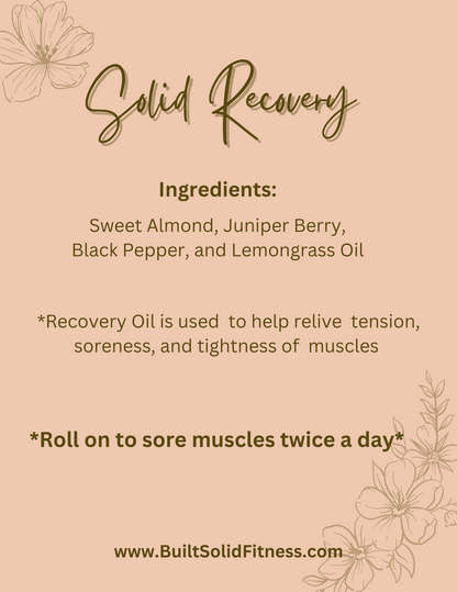 Solid Recovery Oil