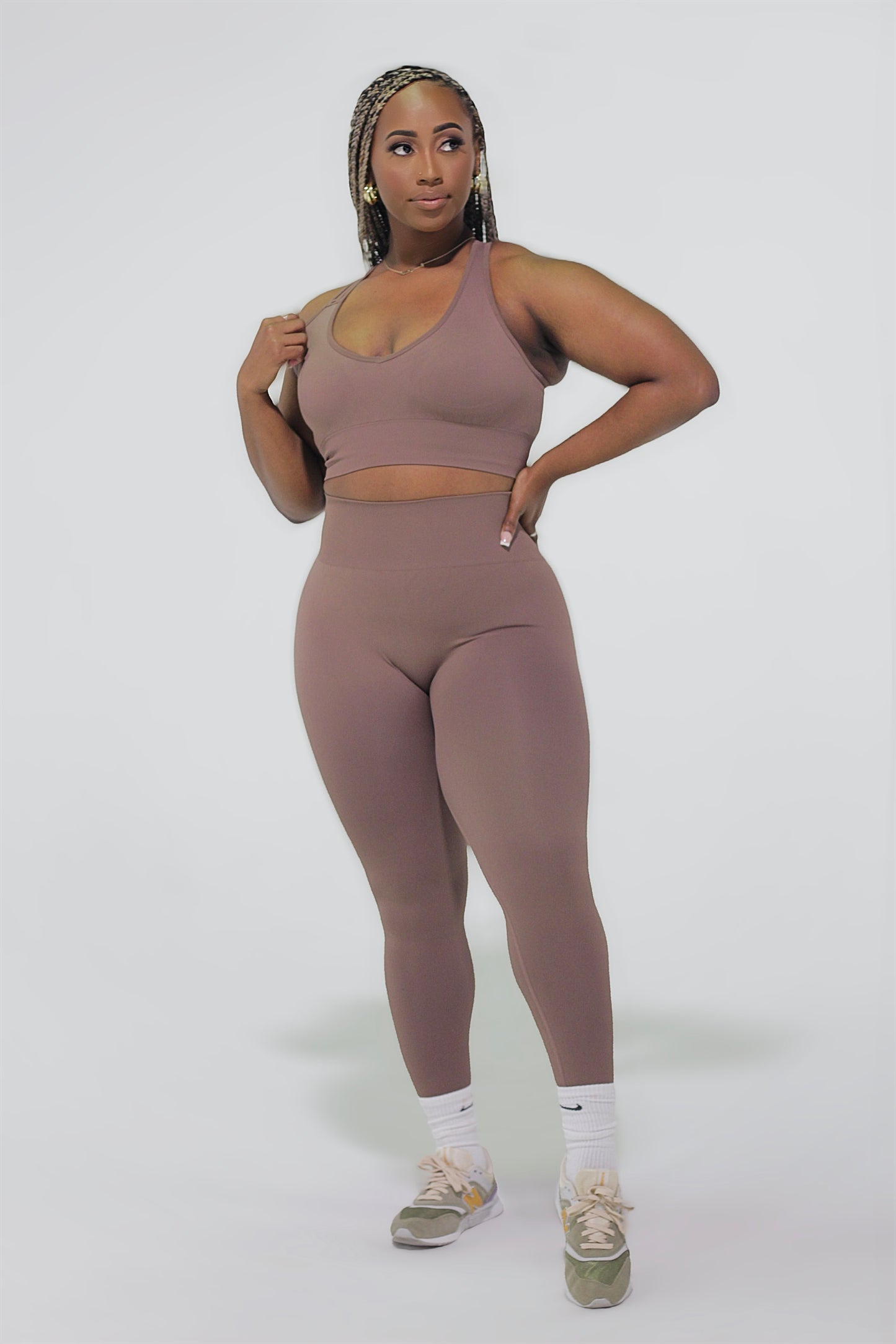 Built Solid Fitness Athleisure Leggings
